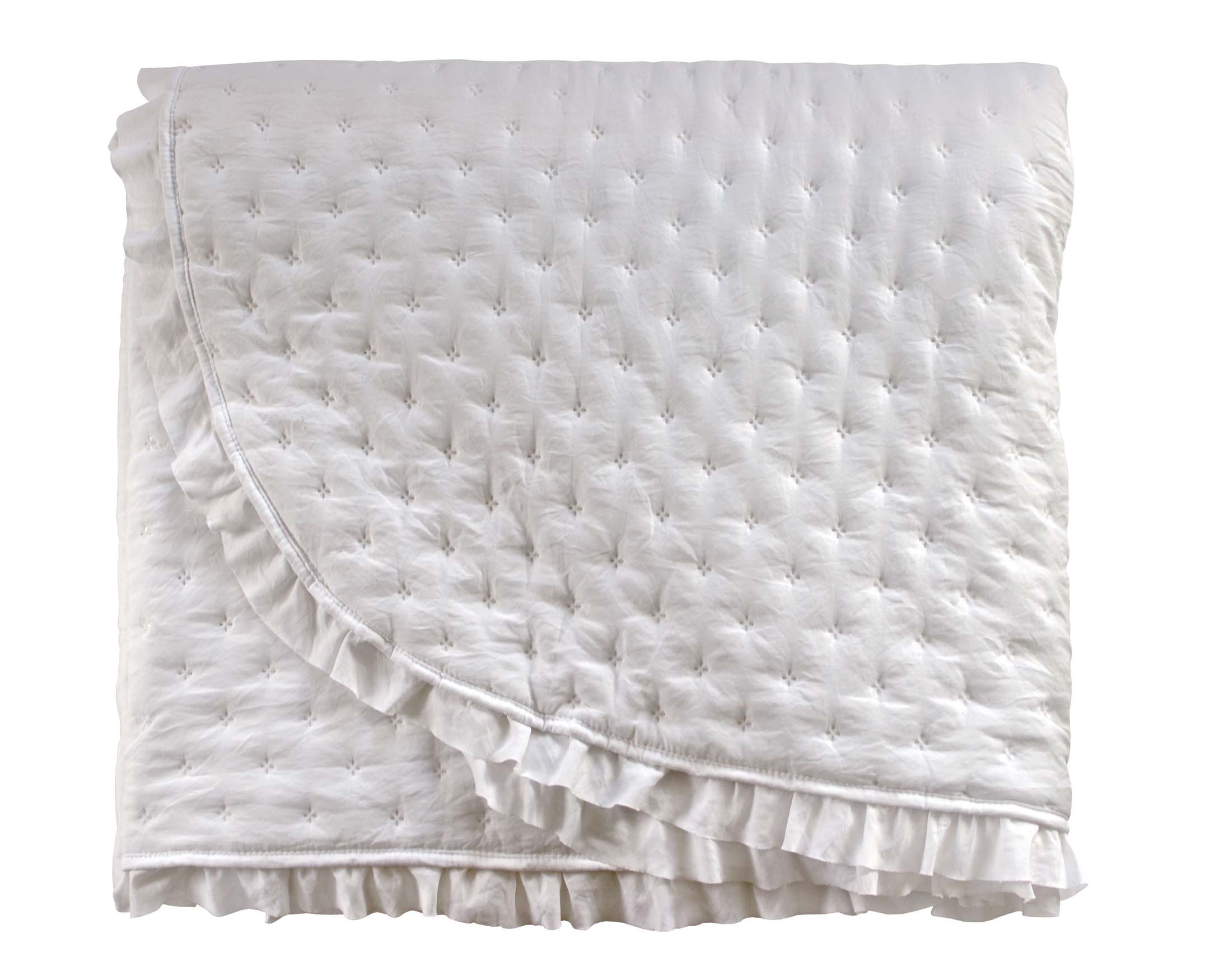 COLCHA BOUTI ZAFIRO 235X270CM BLANCO 2